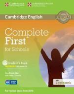 Complete First For Schools Student's Book Without Answers With Cd-rom With Testbank di Guy Brook-Hart edito da Cambridge University Press