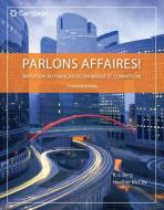 Parlons Affaires!: Initiation Au Français Economique Et Commercial di R. -J Berg, Heather Mccoy edito da PAPERBACKSHOP UK IMPORT