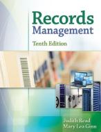 Bndl: Records Management di Judith Read, Mary Lea Ginn edito da CENGAGE LEARNING