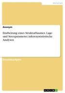 Erarbeitung eines Strukturbaumes. Lage- und Streuparameter, inferenzstatistische Analysen di Anonym edito da GRIN Verlag