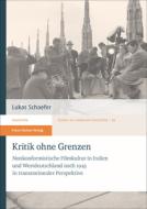 Kritik ohne Grenzen di Lukas Schaefer edito da Steiner Franz Verlag