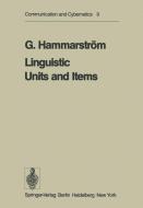 Linguistic Units and Items di G. Hammarström edito da Springer Berlin Heidelberg