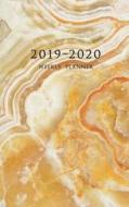2019-2020 Weekly Planner: Small Two Year Planner 5 X 8 with Marble Cover (Volume 3) di Edward Planners edito da LIGHTNING SOURCE INC