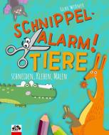 Schnippel-Alarm! Band 2: Tiere - Das Ausschneide-Buch für Kinder ab 3 Jahren di Silke Weßner edito da Thekla Verlag