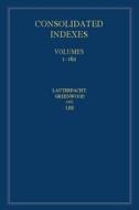 International Law Reports, Consolidated Index 3 Volume Hardback Set di Elihu Lauterpacht edito da Cambridge University Press