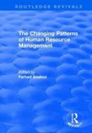 The Changing Patterns of Human Resource Management edito da Taylor & Francis Ltd