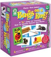 Photo "First Games" Bugs on a Rug Board Game: A "1st" Game for Learning How to Identify Pictures That Rhyme di Sherrill B. Flora edito da Key Education