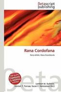 Rana Cordofana edito da Betascript Publishing