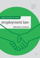Employment Law di Deborah Lockton edito da Palgrave Macmillan