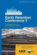 Finno:  Earth Retention Conference 3 di Finno edito da American Society of Civil Engineers