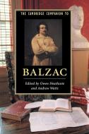 The Cambridge Companion to Balzac edito da Cambridge University Press