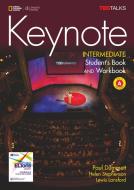 Keynote B1.2/B2.1: Intermediate - Student's Book and Workbook (Combo Split Edition A) + DVD-ROM di Paul Dummett, Lewis Lansford, Helen Stephenson edito da Cornelsen Verlag GmbH