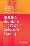 Research, Boundaries, and Policy in Networked Learning edito da Springer-Verlag GmbH