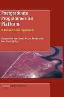 Postgraduate Programmes as Platform edito da SENSE PUBL