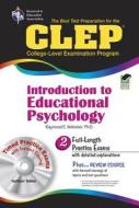 CLEP Introduction to Educational Psychology [With CDROM] di Raymond E. Webster edito da Research & Education Association
