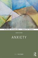 Anxiety di Stanley J. Rachman edito da Taylor & Francis Ltd