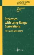 Processes with Long-Range Correlations edito da Springer Berlin Heidelberg