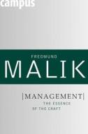 Management di Fredmund Malik edito da Campus Verlag