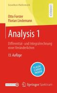 Analysis 1 di Otto Forster, Florian Lindemann edito da Springer-Verlag GmbH