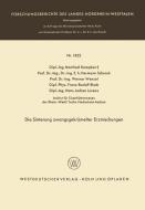 Die Sinterung zwangsgekrümelter Erzmischungen di Franz-Rudolf Block, Manfred Kempkes, Hans Jochen Lorenz, Hermann Schenck, Werner Wenzel edito da VS Verlag für Sozialwissenschaften