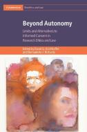 Beyond Autonomy edito da Cambridge University Press
