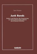 Junk Bonds di Lars Hansen edito da Gabler Verlag