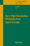Very High Resolution Photoelectron Spectroscopy edito da Springer Berlin Heidelberg
