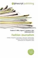 Fashion Journalism edito da Alphascript Publishing