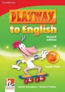 Playway To English Level 3 Flash Cards Pack di Gunter Gerngross, Herbert Puchta edito da Cambridge University Press