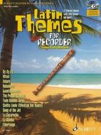 Latin Themes For Alto Recorder di Max Charles Davies edito da Schott Music Ltd