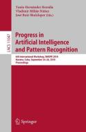 Progress in Artificial Intelligence and Pattern Recognition edito da Springer-Verlag GmbH