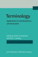 Terminology edito da John Benjamins Publishing Co
