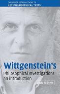 Wittgenstein's Philosophical Investigations di David Stern edito da Cambridge University Press
