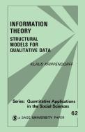 Information Theory di Klaus Krippendorff edito da SAGE Publications, Inc