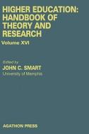 Higher Education: Handbook of Theory and Research di C. Smart John edito da Springer Netherlands