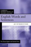 English Words and Sentences di Eva Duran Eppler, Gabriel Ozón edito da Cambridge University Press