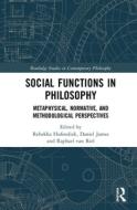 Social Functions In Philosophy Huf edito da Taylor & Francis