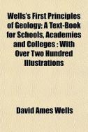 Wells's First Principles Of Geology; A T di David Ames Wells edito da General Books