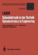 Laser/optoelektronik In Der Technik / Laser/optoelectronics In Engineering edito da Springer-verlag Berlin And Heidelberg Gmbh & Co. Kg