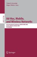 Ad-Hoc, Mobile, and Wireless Networks di V. R. Syrotiuk edito da Springer Berlin Heidelberg