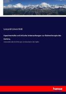 Experimentelle und kritische Untersuchungen zur Elektrotherapie des Gehirns, di Leopold Löwenfeld edito da hansebooks
