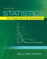 Statistics for Engineers and Scientists di William Navidi edito da MCGRAW HILL BOOK CO