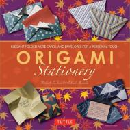 Origami Stationery Kit: [origami Kit with Book, 80 Papers, 15 Projects] di Michael G. Lafosse, Richard L. Alexander edito da TUTTLE PUB