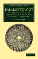 Palaeontology di Richard Owen edito da Cambridge University Press