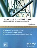 Structural Engineering Pe License Review Problems And Solutions di Alan Williams edito da Kaplan Aec Education