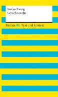 Schachnovelle. Textausgabe mit Kommentar und Materialien di Stefan Zweig edito da Reclam Philipp Jun.