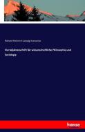 Vierteljahresschrift für wissenschaftliche Philosophie und Soziologie di Richard Heinrich Ludwig Avenarius edito da hansebooks