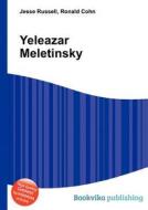 Yeleazar Meletinsky edito da Book On Demand Ltd.