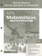Mathematicas: Aplicaciones y Conceptos: Curso 2: Guia de Estudio y Libro de Ejercicios de Intervencion edito da McGraw-Hill/Glencoe