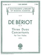 3 Duos Concertante, Op. 57: Schirmer Library of Classics Volume 957 Score and Parts edito da G SCHIRMER